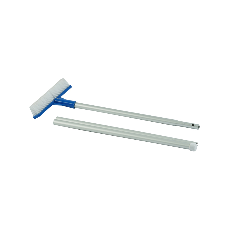 1445 Brosse murale 10'/26cm avec poteau en aluminium 3*52'/135cm