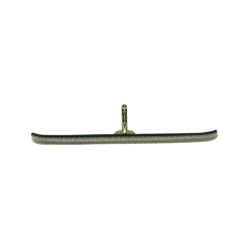 1431 14311 Brosse murale arrière en métal de 36 po/90 cm avec manche à clip Ez, poils en pp