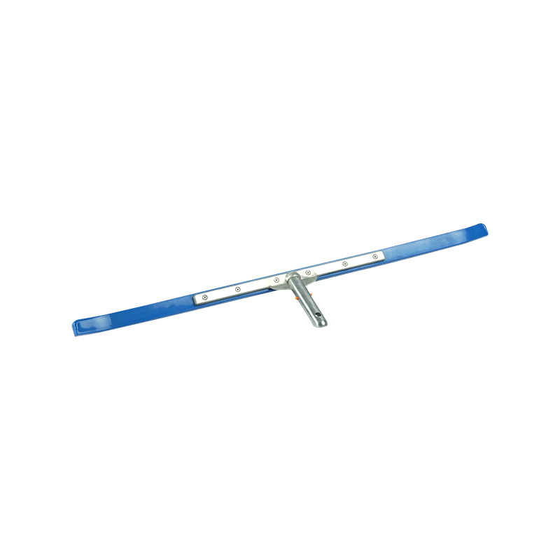 1435 14351 Brosse murale arrière en métal de 90 cm avec poignée Ez-clip, poils en pp