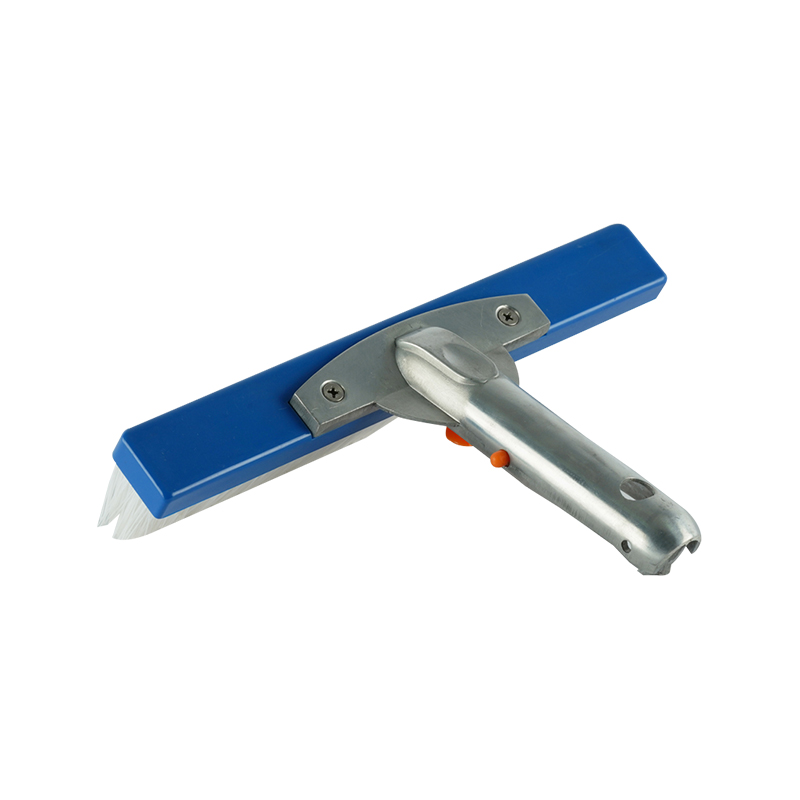 1441 Brosse murale arrière en métal 10'/26 cm avec manche en aluminium, poils en pp
