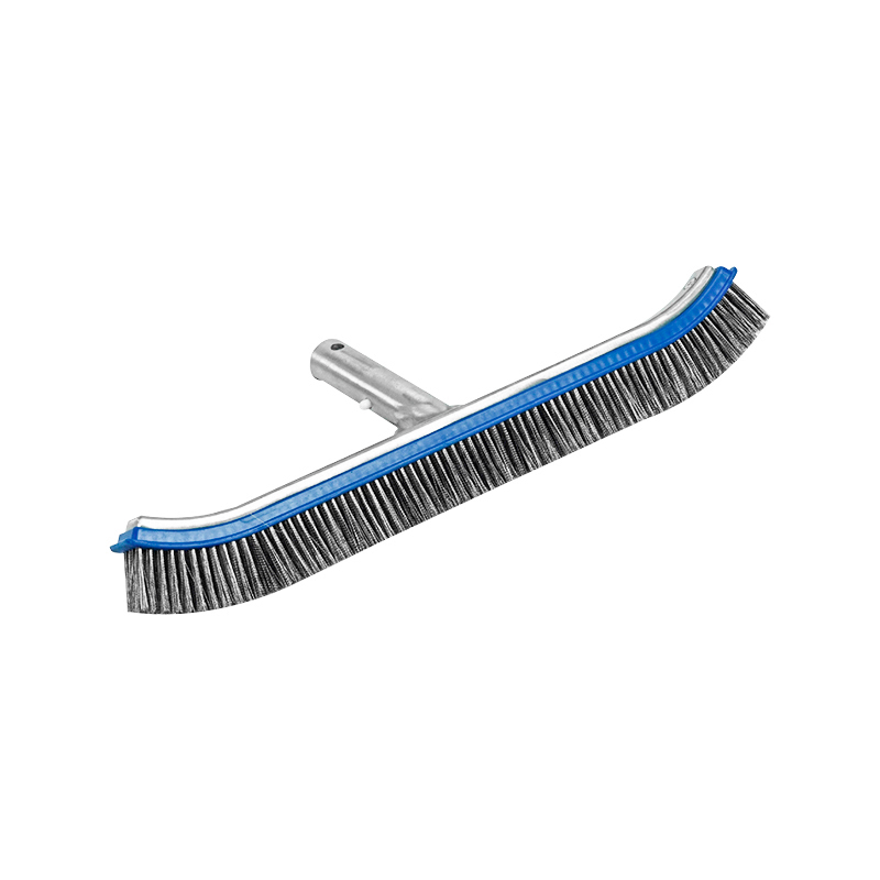 1403 Brosse à algues de luxe en acier inoxydable de 18 po/45 cm avec dos en alu